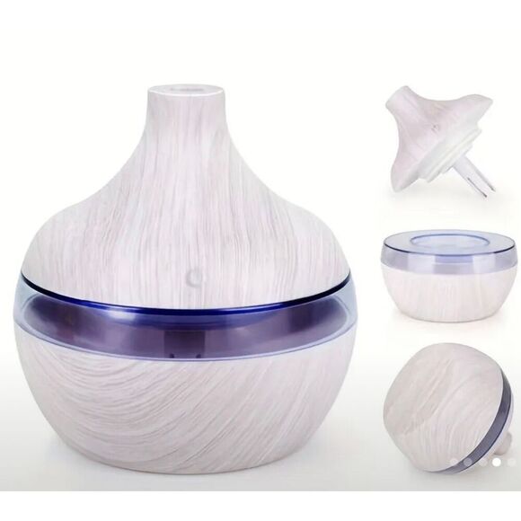 White Wood Grain Touch-Activated Humidifier‎ - USB - Picture 4 of 7